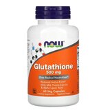 NOW Foods Glutathione cu Armurariu & Alfa Lipoic Acid - 500mg - 60 Capsule